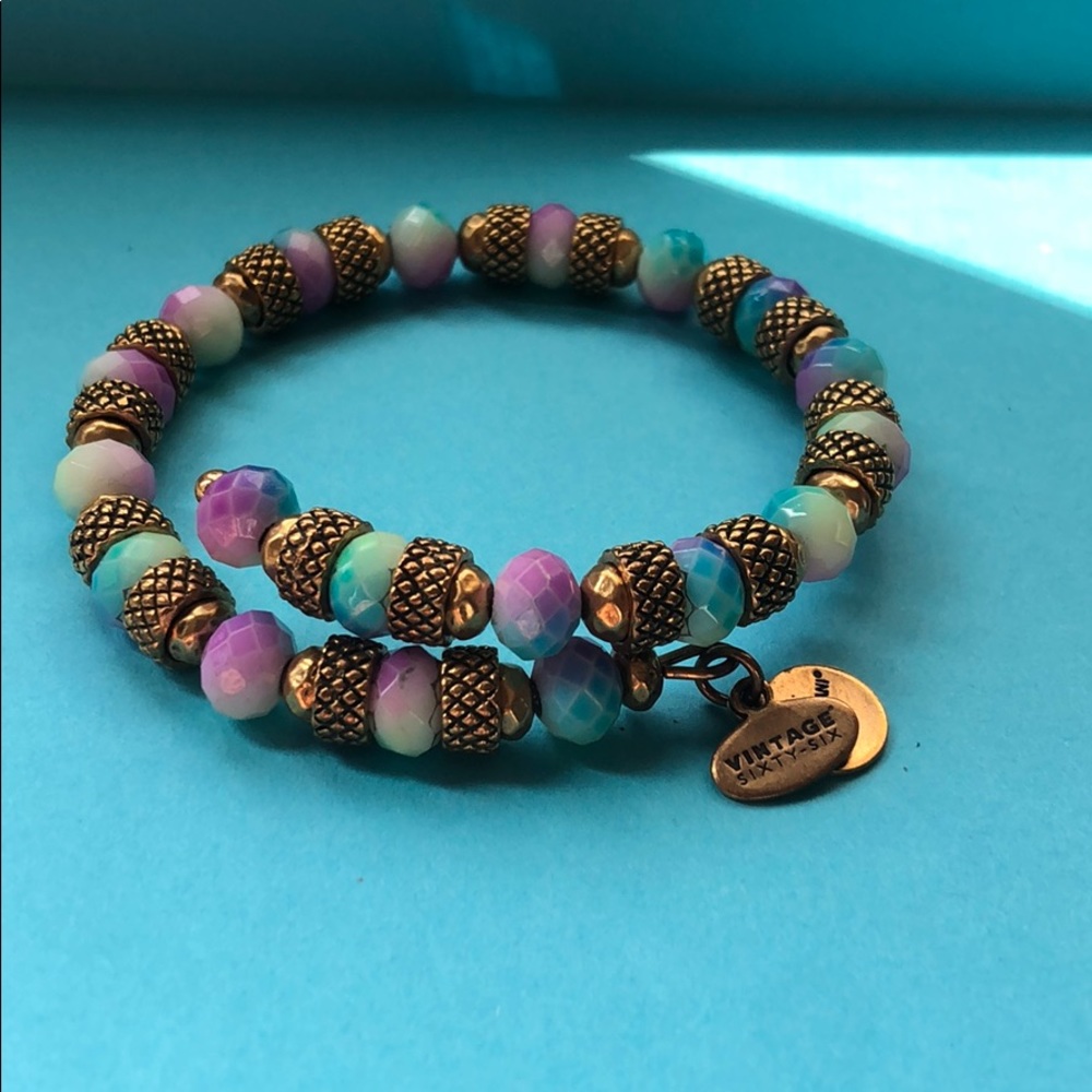 Colorful Alex and ani bracelet